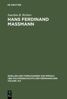 Hans Ferdinand Massmann: Altdeutscher Patriotismus Im 19. Jahrhundert 3110129108 Book Cover