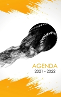 Agenda 2021 - 2022: Schulagenda oder Studentenplaner Baseball sehr cool für studenten oder Schüler für die Schule, Universität, oder Ausbildung | ... 1 Tag pro Seite B099T23WZ3 Book Cover