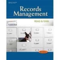 Records Management Student Instruction Manual 0538731427 Book Cover