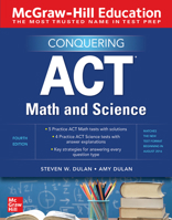 Conquering ACT Math and Science, Fourth Edition 1260462595 Book Cover