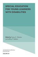 Special Education for Young Learners With Disabilities (Advances in Special Education) 1787560414 Book Cover