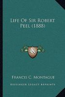 Life Of Sir Robert Peel 054880169X Book Cover