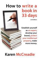 How to Write a Book in 33 Days 0956183018 Book Cover