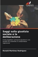 Saggi sulla giustizia sociale e la deliberazione 6206983285 Book Cover