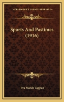 Sports And Pastimes 1345353499 Book Cover