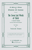 Seven Last Words of Christ: A Sacred Cantata 079355490X Book Cover