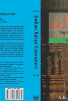 Indian Kavya Literature Vol. III 8120804481 Book Cover