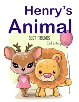 Henry’s Animal Best Friends Coloring Book B083XVDWBQ Book Cover