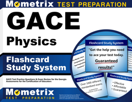 GACE Physics Flashcard Study System: GACE Test Practice Questions & Exam Review for the Georgia Assessments for the Certification of Educators (Cards) 1609718259 Book Cover