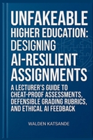 Unfakeable Higher Education: Designing AI-Resilient Assignments: A Lecturer’s Guide to Cheat-Proof Assessments, Defensible Grading Rubrics, and Ethical AI Feedback B0GWXBJV83 Book Cover