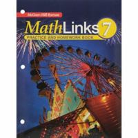 MathLinks 7 Practice and Homework Book 0070973415 Book Cover