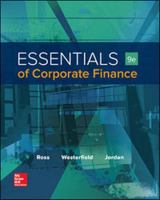 Essentials of Corporate Finance 0073382469 Book Cover