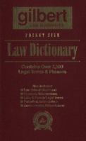 Gilbert's Pocket Size Law Dictionary