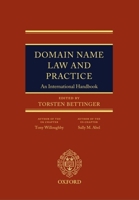 Domain Name Law and Practice: An International Handbook 0199278253 Book Cover