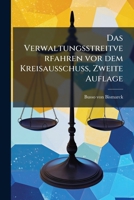 Das Verwaltungsstreitverfahren Vor Dem Kreisausschuss (1880) 1272257738 Book Cover