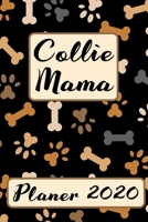 COLLIE MAMA Planer 2020: Kalender Hundemama Terminplaner Hunde Terminkalender Wochenplaner, Monatsplaner & Jahresplaner f�r Hundefrauchen & Hundebesitzer DIN A 5 Taschenkalender 120 Seiten f�r Schule  1701815788 Book Cover