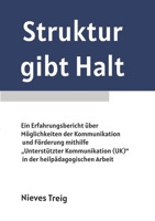 Struktur gibt Halt - Ein Erfahrungsbericht über Möglichkeiten der Kommunikation und Förderung mithilfe "Unterstützter Kommunikation (UK)" in der ... eines Kindes mit früh (German Edition) 3384624416 Book Cover
