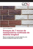 Ensayes de 7 muros de mampostería confinada de distinta longitud 3659076279 Book Cover