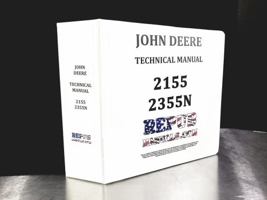 John Deere 2155 Tractor Technical Service Repair Manual 1649270631 Book Cover