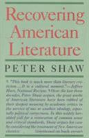 Recovering American Literature 1566630959 Book Cover