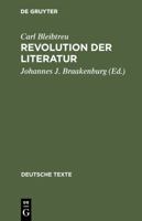 Revolution Der Literatur 3741175382 Book Cover