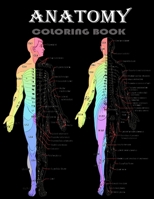 Anatomy coloring book B08JDXBJXJ Book Cover