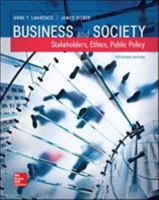 Business and Society: Stakeholders, Ethics, Public Policy 0073530174 Book Cover