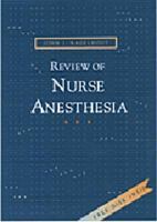 Review of Nurse Anesthesia [With CDROM] 072167531X Book Cover