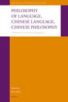 Philosophy of Language, Chinese Language, Chinese Philosophy 9004368434 Book Cover