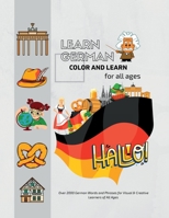 German Picture Dictionary Coloring Book 1088022936 Book Cover