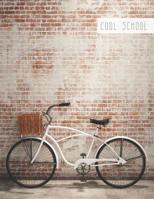 Cool School: Large College Ruled Notebook for Homework School or Work Vintage Bicycle 1099644526 Book Cover