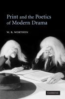 Print and the Poetics of Modern Drama 0521602696 Book Cover