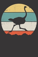 Notebook: Ostrich College Ruled 6x9 120 Pages 1087185165 Book Cover