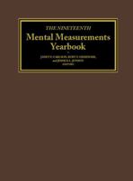 The Nineteenth Mental Measurements Yearbook 0910674639 Book Cover