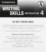 Grammar and Beyond Level 4 Writing Skills Interactive (Standalone for Students) Via Activation Code Card 1107642361 Book Cover