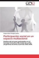 Participacion Social En Un Espacio Multiactoral 3659051004 Book Cover