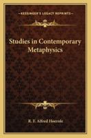 Studies in Contemporary Metaphysics 1018269894 Book Cover