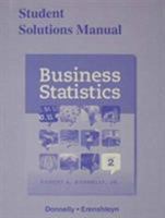 Student Solutions Manual for Business Statistics 0134686128 Book Cover