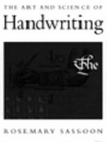 The Art and Science of Handwriting 1841500275 Book Cover