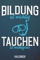 Kalender: 2020 A5 1 Woche 2 Seiten - 110 Seiten - Bildung ist wichtig Apnoe 1655528785 Book Cover