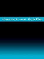 Abstraction in Avant-Garde Films (Studies in Cinema, No 32) 0835716295 Book Cover