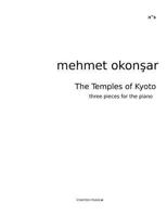 The Temples of Kyoto: Three pieces for the piano 1484813588 Book Cover