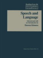 Speech and Language (Readings from the Encyclopedia of Neuroscience) 0817634002 Book Cover