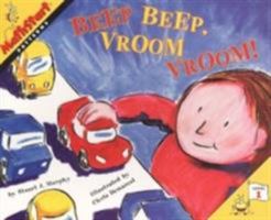 Beep Beep, Vroom Vroom! (Mathstart: Level 1 (HarperCollins Paperback)) 0064467287 Book Cover