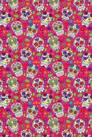 Day Of The Dead Pattern Sugar Skull Santa Muerte 08: Graph Paper 5x5 Notebook for Day Of The Dead Lovers 1099429994 Book Cover