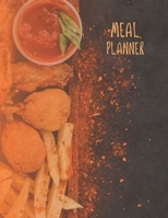 Meal Planner: Bloom Daily Planners Weekly Meal Planning Pad, Meal Planner, Shopping List Food Planning Organizer and Grocery List 8.5 x 11, 100 Pages 1707970831 Book Cover