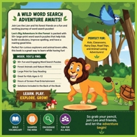 Leo's Big Adventure in the Forest: A cute story about a young lion and his friends in the forest B0DFCTHLQW Book Cover
