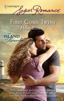 First Come Twins 037371582X Book Cover