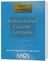 Instructional Course Lectures Foot and Ankle 089203632X Book Cover