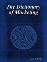 The Dictionary of Marketing 1435705122 Book Cover